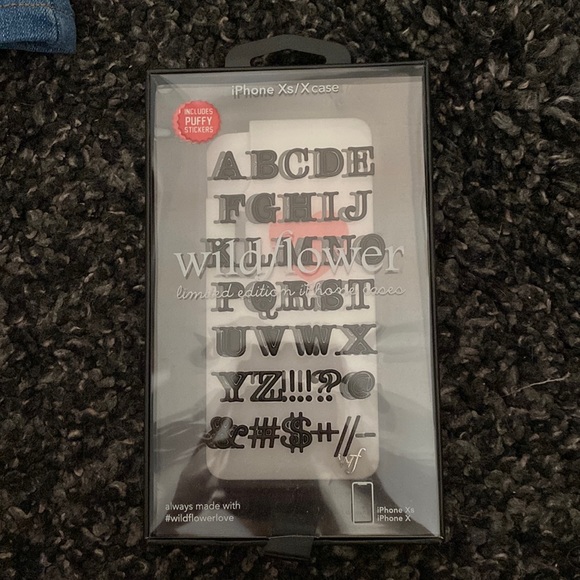 iPhone X/Xs Wildflower custom case - Picture 2 of 5